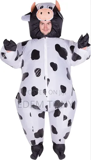 Inflatable Cow Costume for Adult for Parties or Halloween