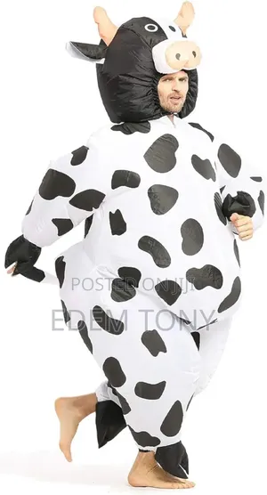 Inflatable Cow Costume for Adult for Parties or Halloween
