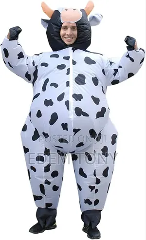 Inflatable Cow Costume for Adult for Parties or Halloween