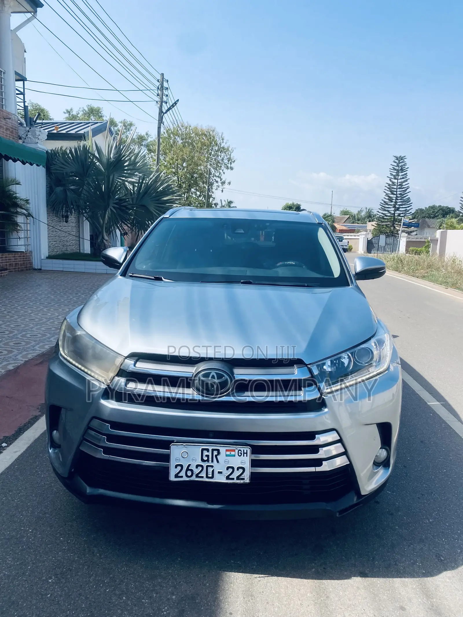 Toyota Highlander 2017 Silver