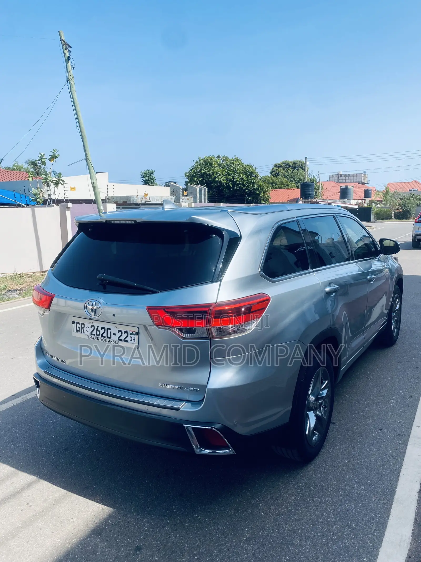 Toyota Highlander 2017 Silver