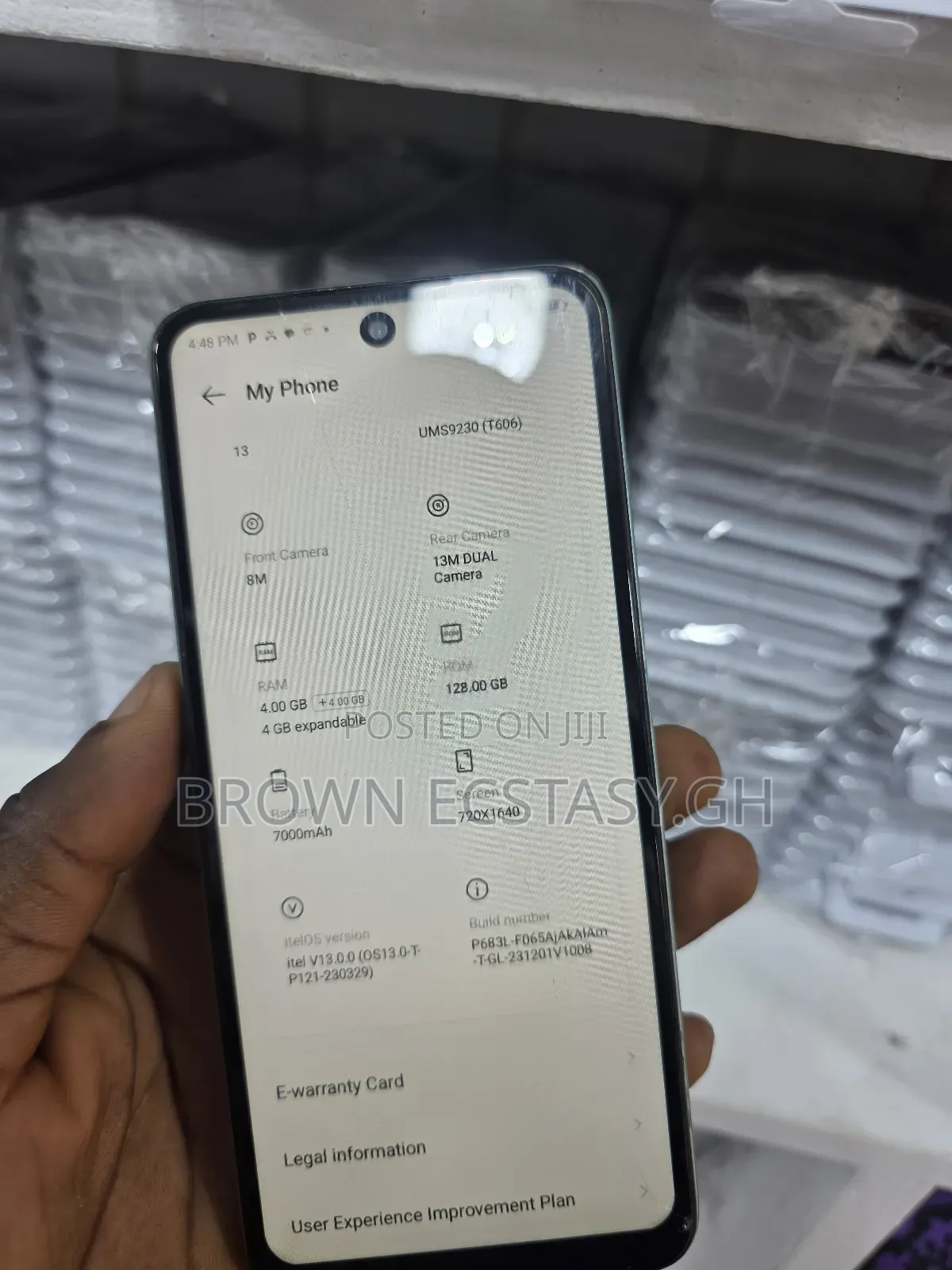 Itel P40+ 128 GB Blue
