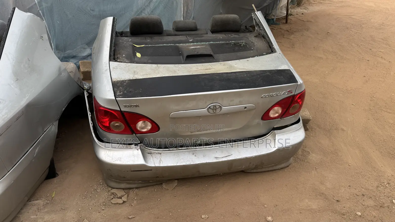 Toyota Corolla 2003,2004,2005,2008 Back Cut / Quarter Panel Available