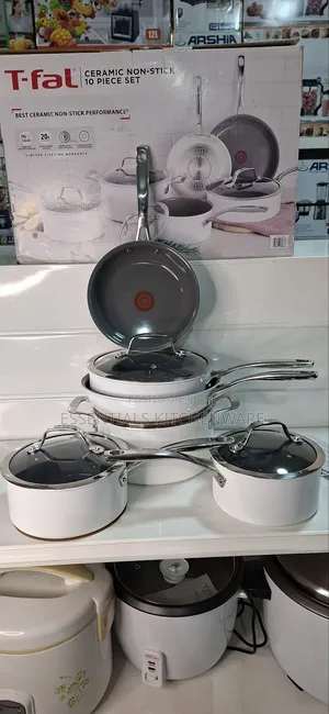 T-Fal Ceramic Non-Stick Cookware Set