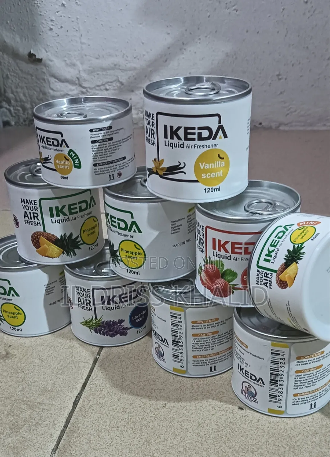 Ikeda Air Freshener 120 Ml "Original"