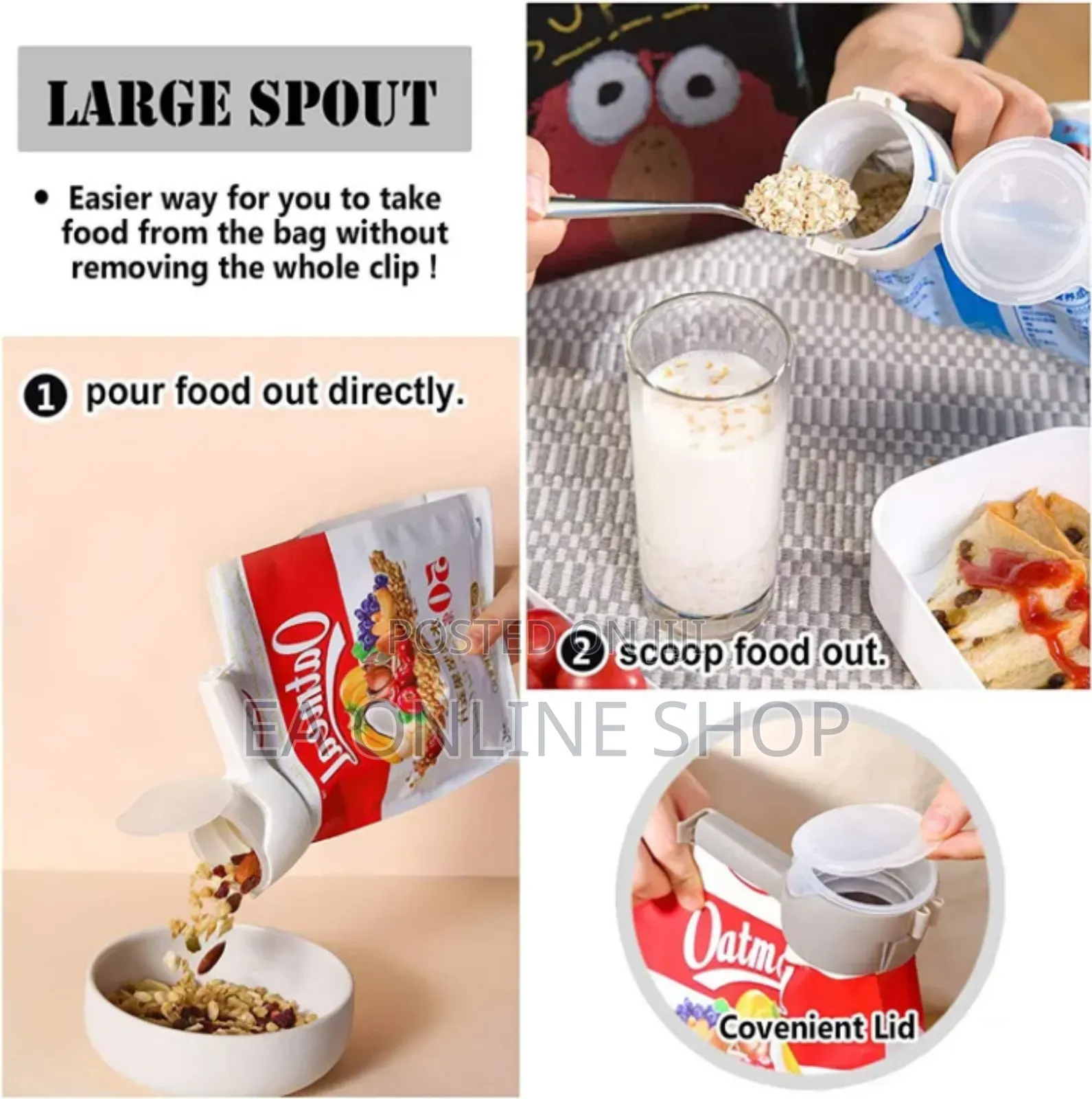 Food Preservation Snack Sealing Clip