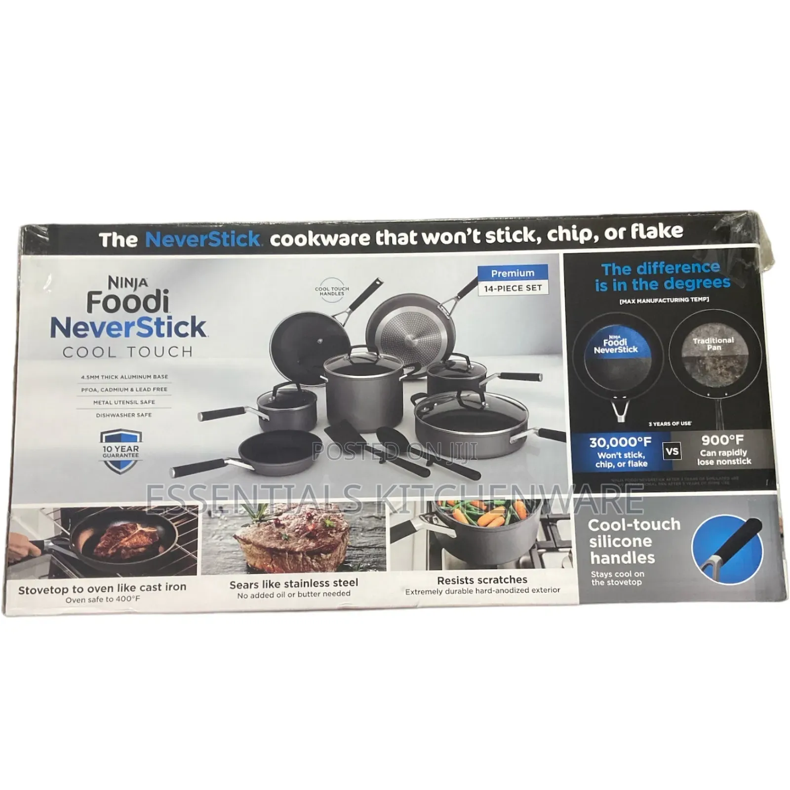 Ninja Foodi Never Stick Cool Touch Cookware Set