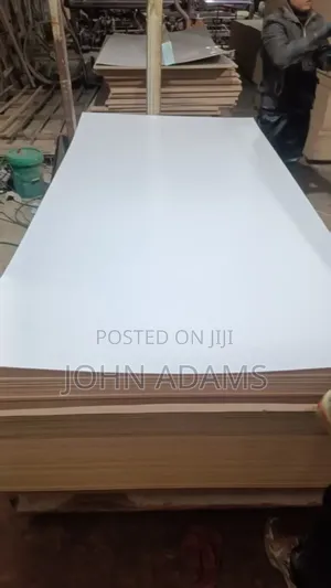 4mm Laminated Plywood 4x8ft | White Grey | Cabinet Furniture Backs
