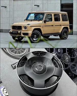 This Is Original Mercedes Benz G-Wagon Rims 22 Inches 4 Set for Suv