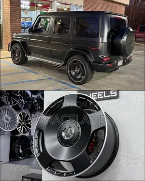 This Is Original Mercedes Benz G-Wagon Rims 22 Inches 4 Set for Suv