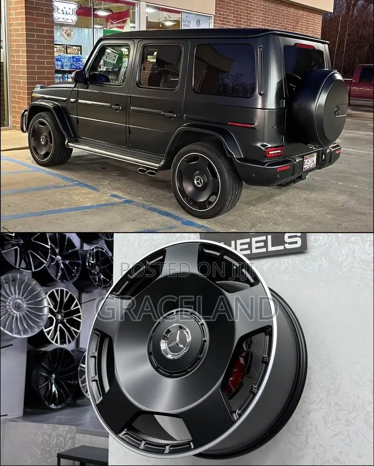 This Is Original Mercedes Benz G-Wagon Rims 22 Inches 4 Set for Suv