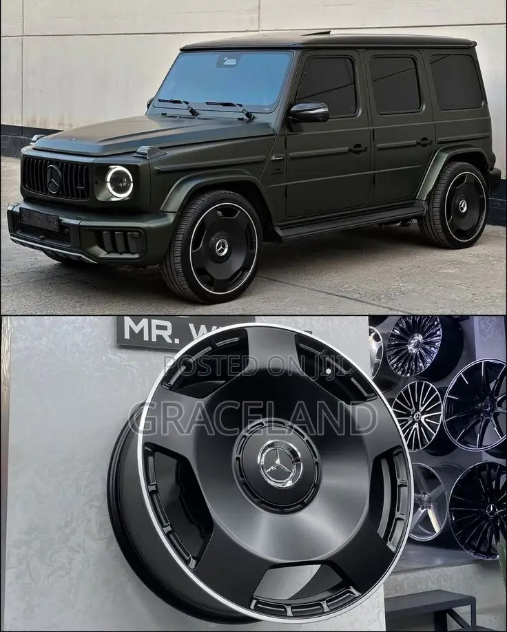 This Is Original Mercedes Benz G-Wagon Rims 22 Inches 4 Set for Suv