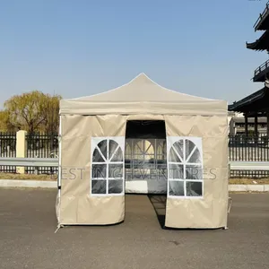 Foldable Tent 3mx3m With Side Covers Window and Door
