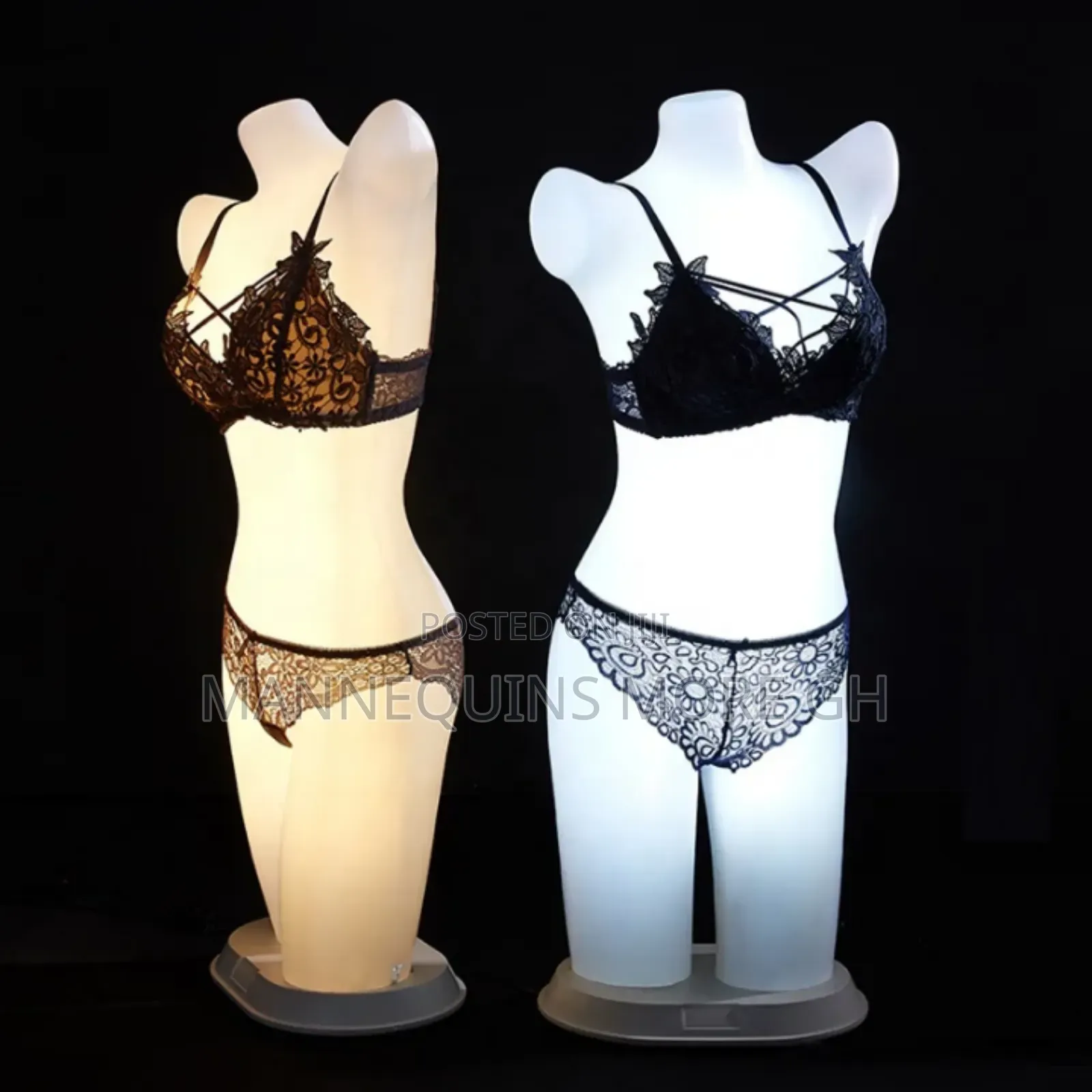 Underwear/Lingerie Display Mannequin or Torso With Led Lights