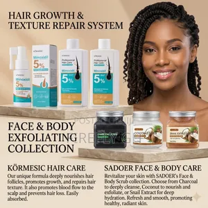 Monoxidil Hair Growth Set (Shampoo, Conditioner Serum