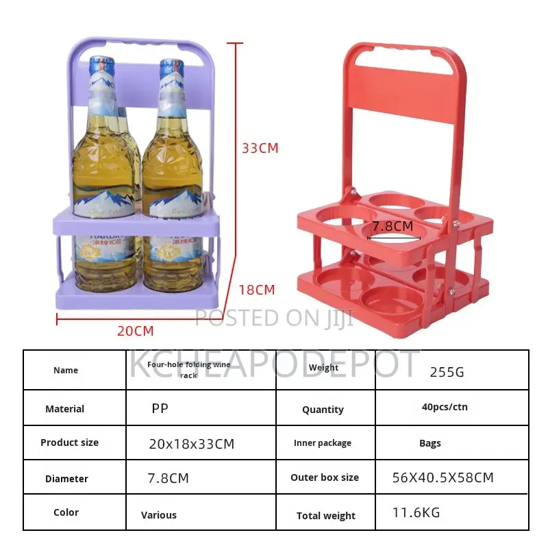 Bottle Serving Rack-Folderble