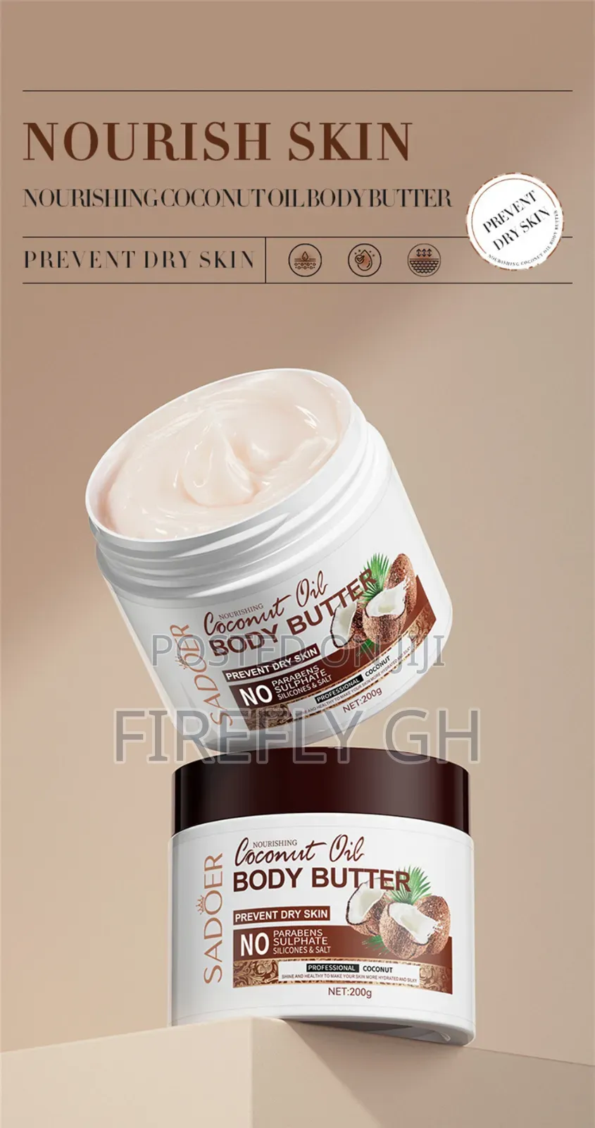 Coconut Oil Nourishing Skin Care Set