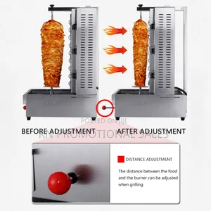 Shawarma Machine 5 Gas Burner