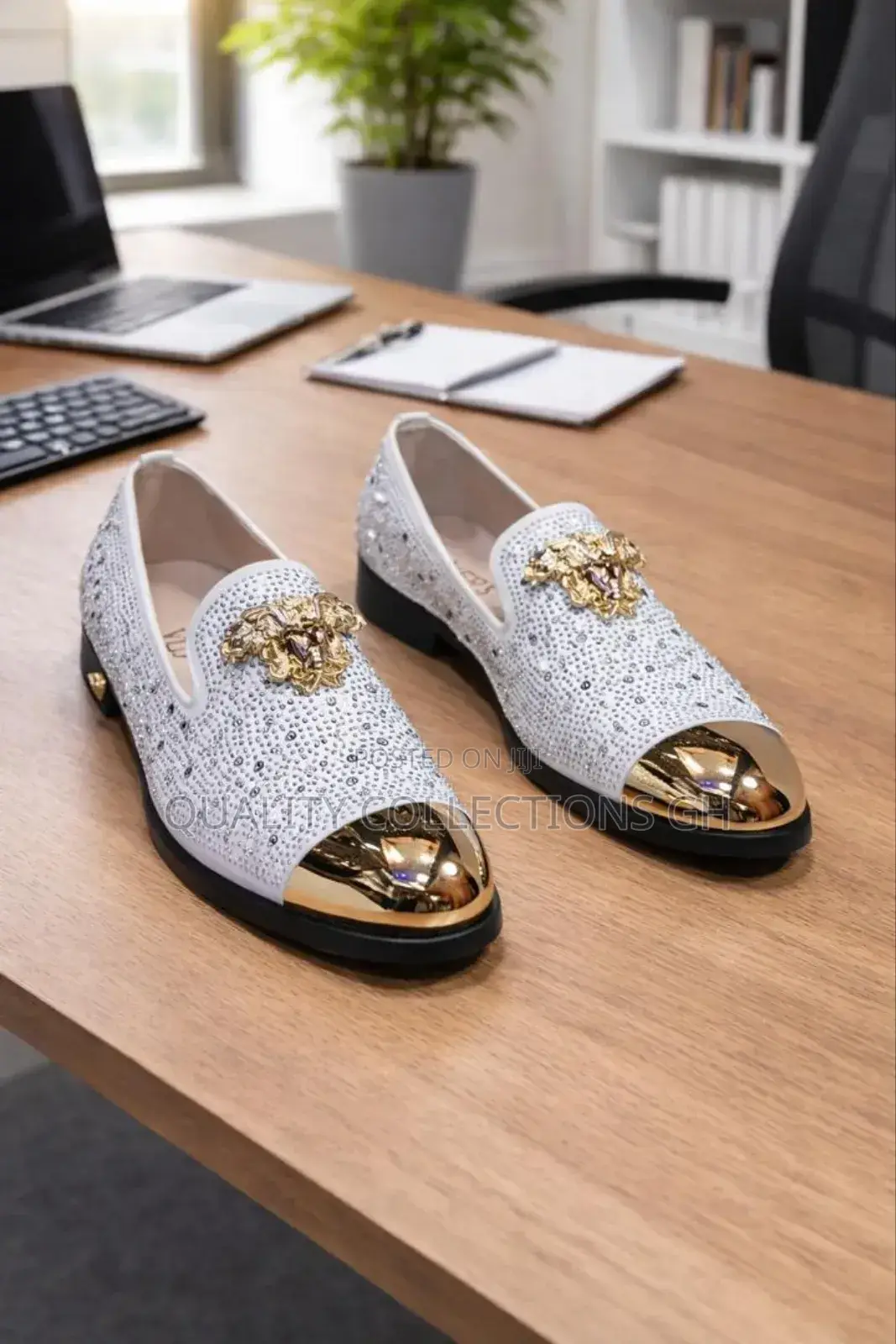 Versace White Executive Shoe