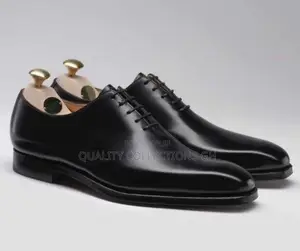 Black Leather Executive Shoe
