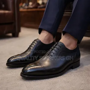 High Quality Executive Men Shoe Leather