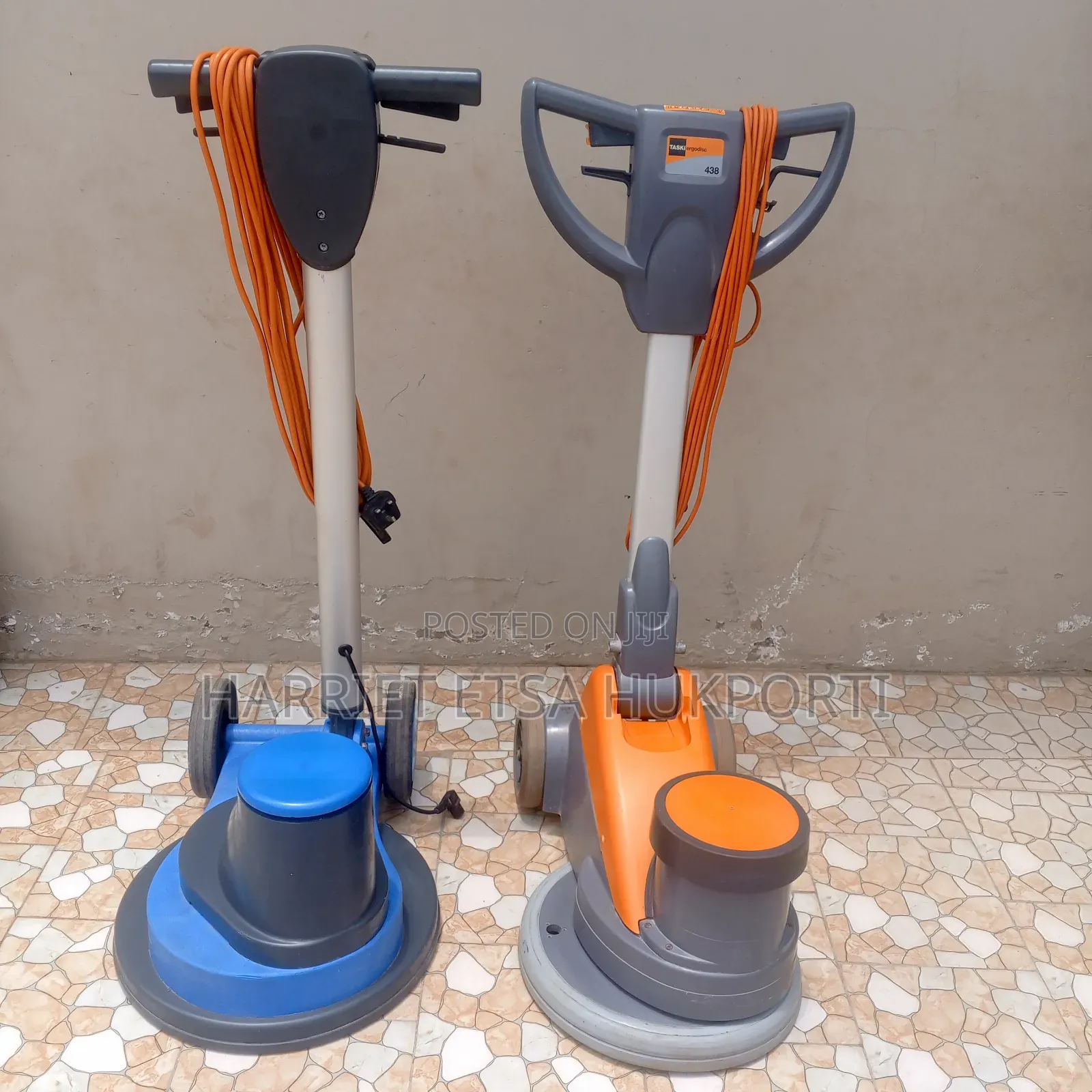 Taski 438 Buffer/Scrubbing Machine From the Uk With Hard Brush