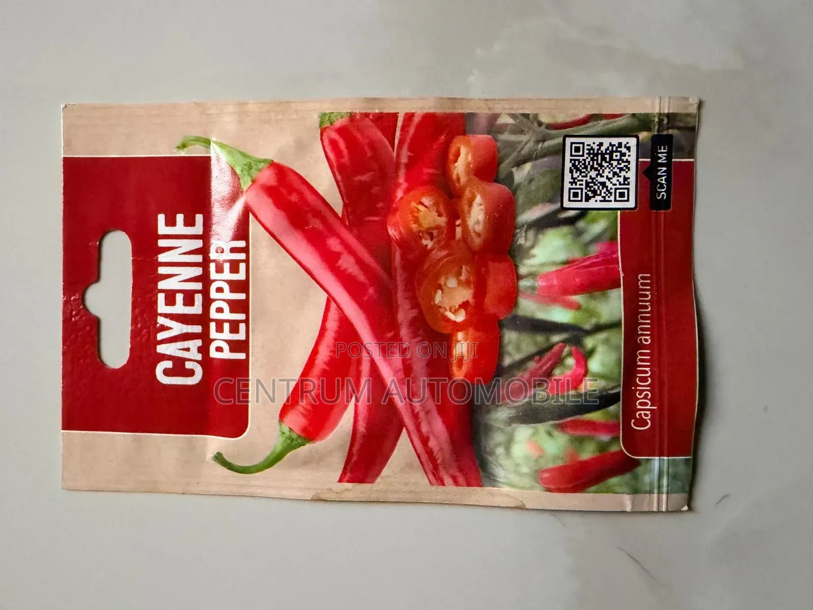 Organic Tomato And Cayenne Pepper Seeds
