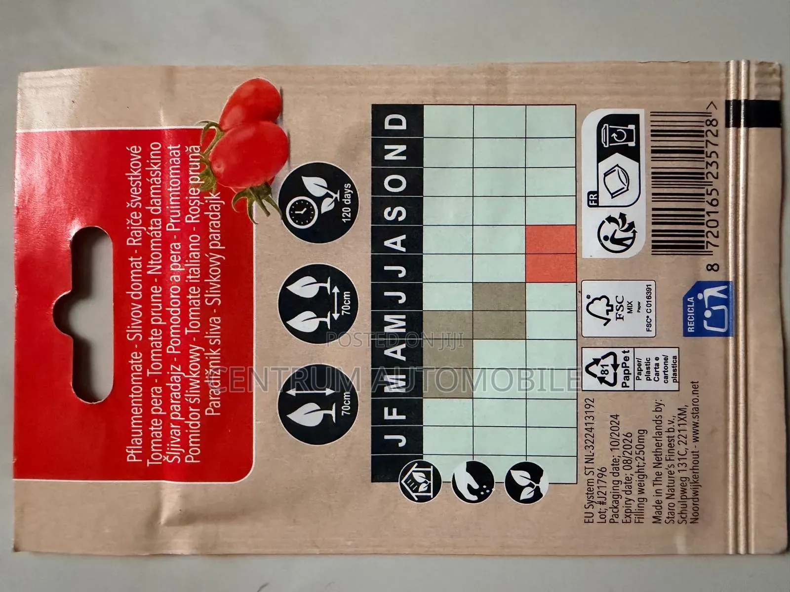 Organic Tomato And Cayenne Pepper Seeds