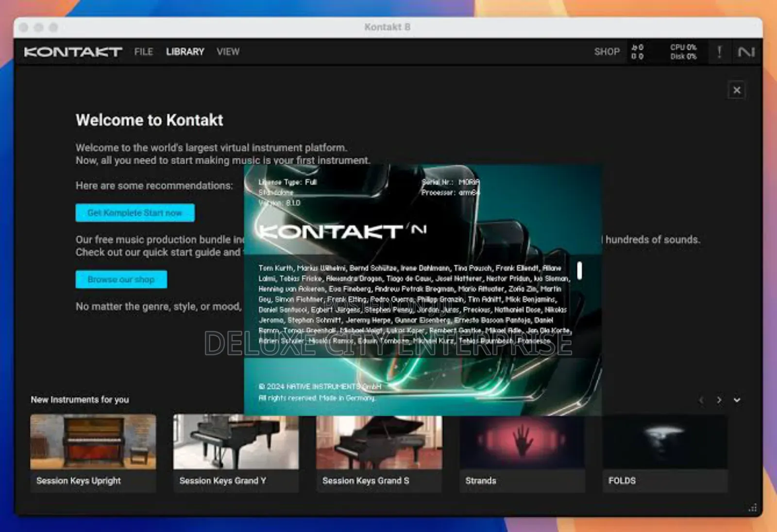 Native Instruments Kontakt 8 for (Mac/Win)