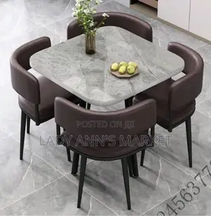 Marble Top Dinning Set