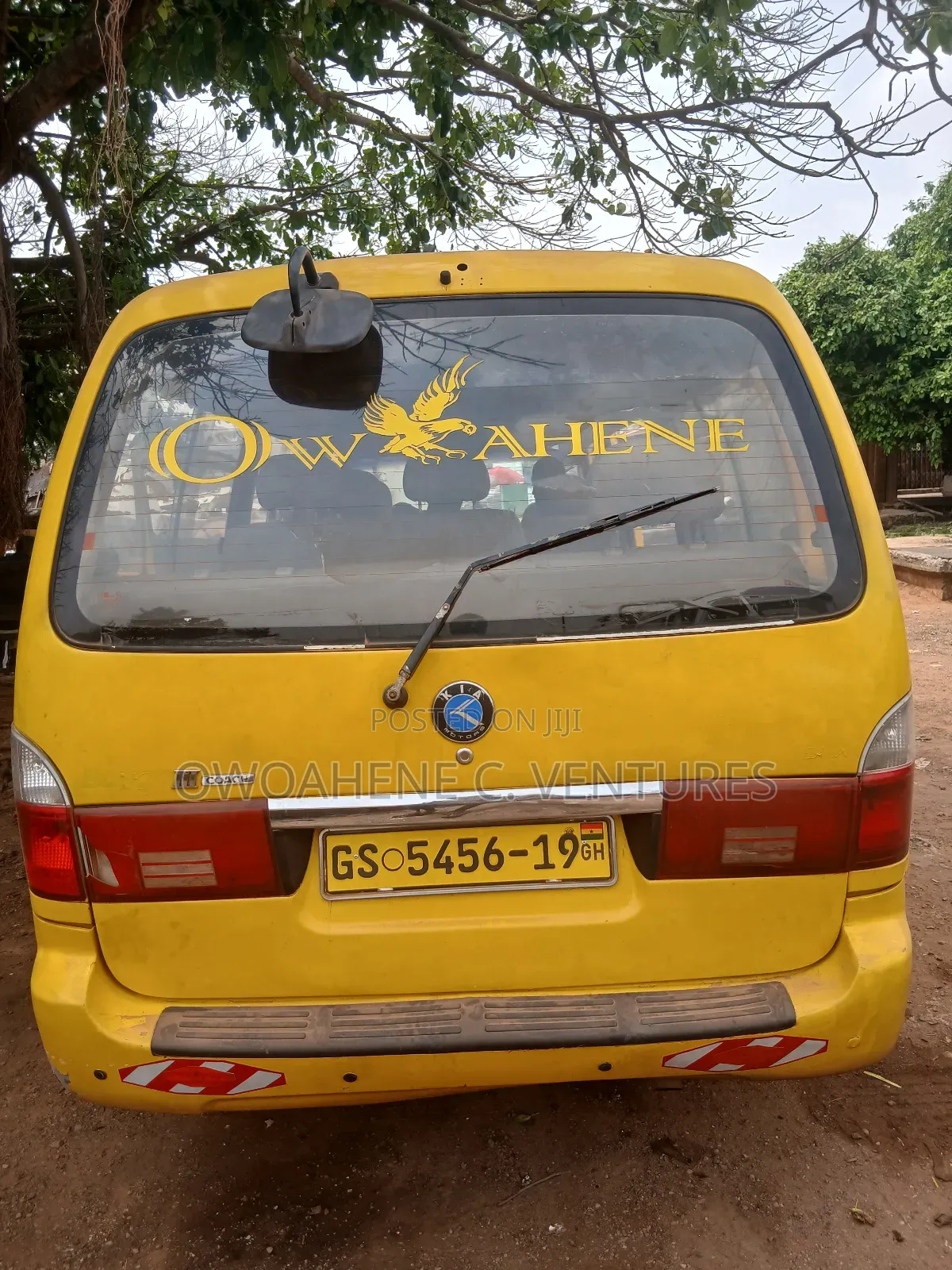Kia Pregio 2000 Yellow