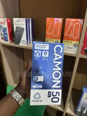New Tecno Camon 50 Pro 256 GB White