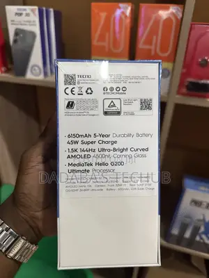 New Tecno Camon 50 Pro 256 GB White