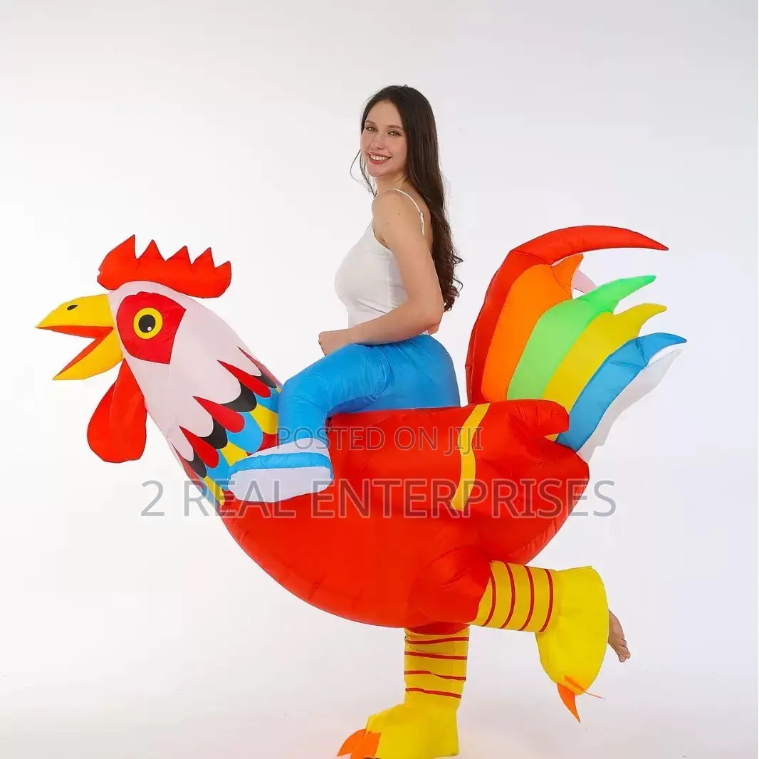 Inflatable Chicken Costume for Adults Unisex