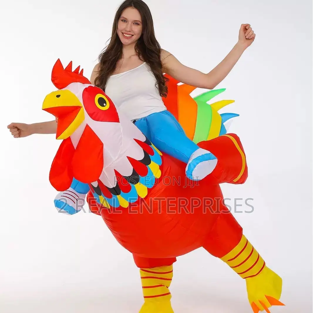 Inflatable Chicken Costume for Adults Unisex