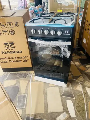 Black Finished Nasco 4 Burner Gas Cooker