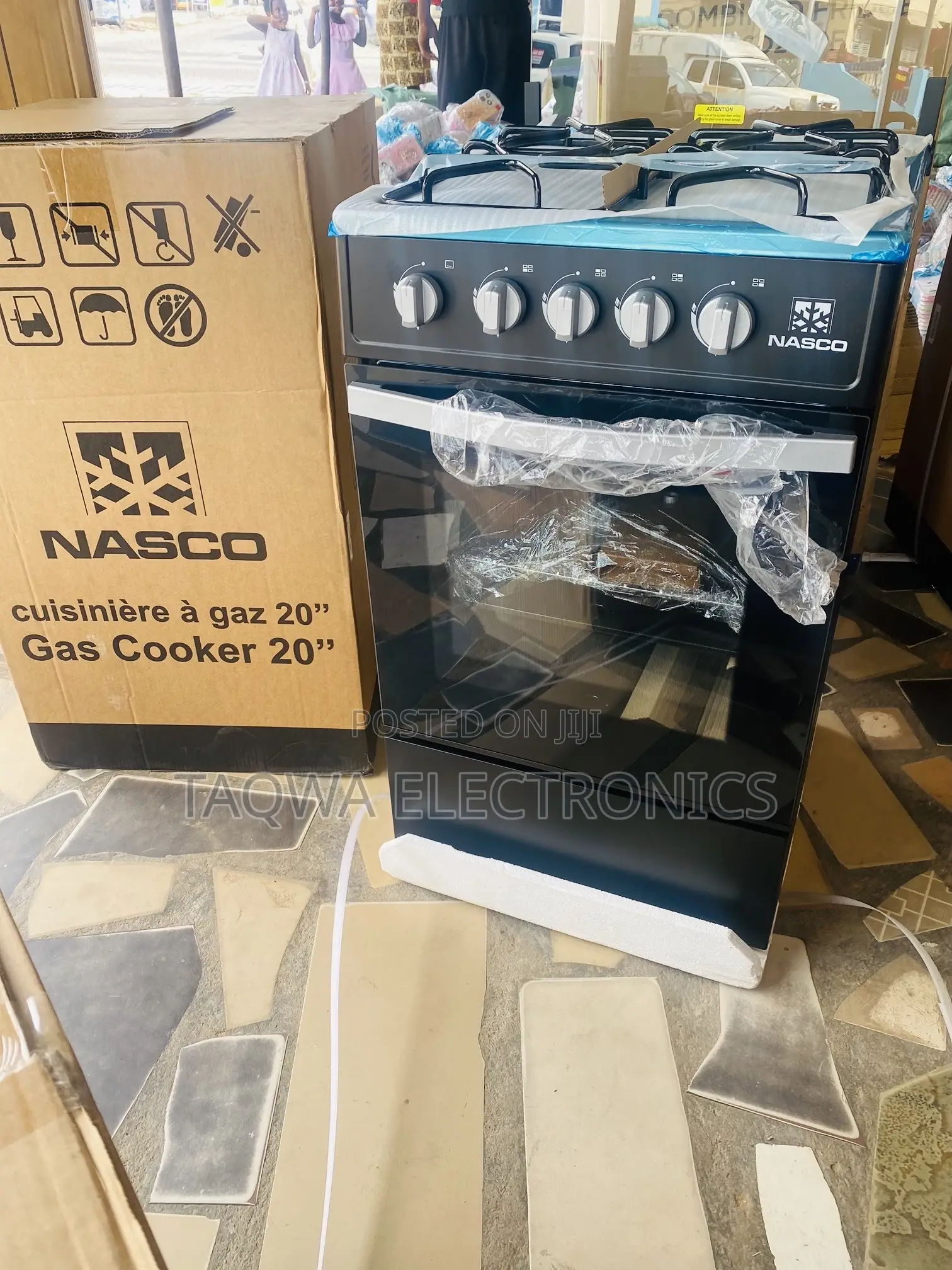 4 -Burner Nasco Gas Cooker