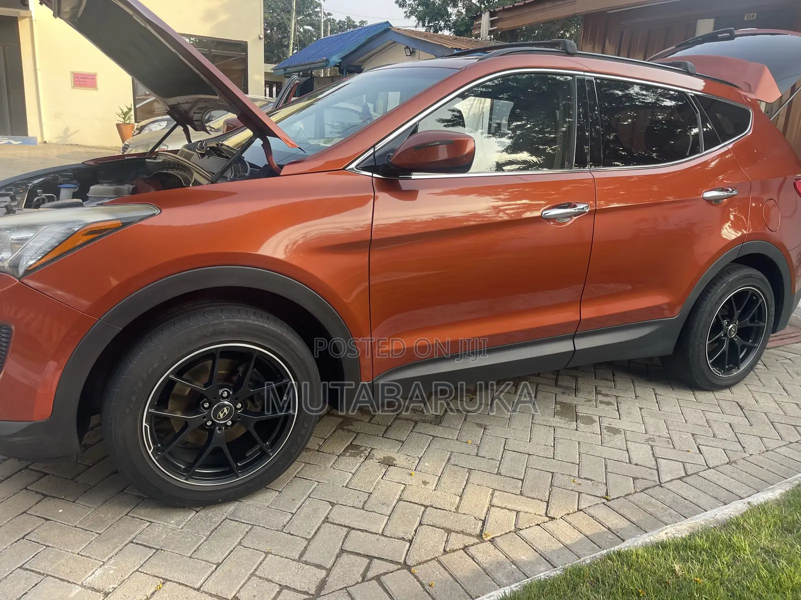 Hyundai Santa Fe SE FWD 2017 Orange