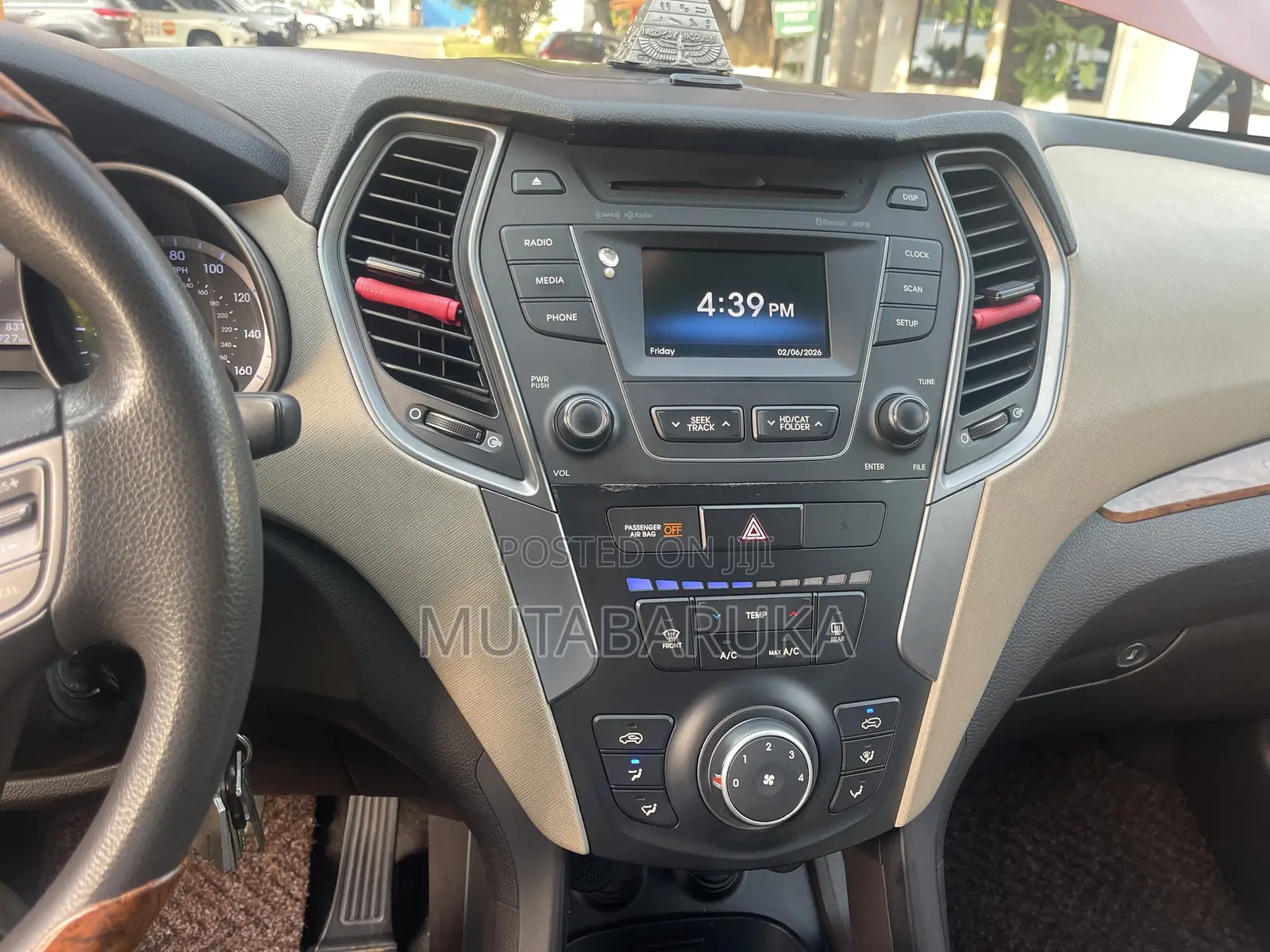 Hyundai Santa Fe SE FWD 2017 Orange