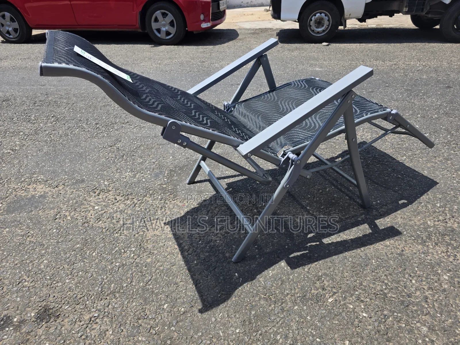 Sun Lounger or Reclining Pation Chair