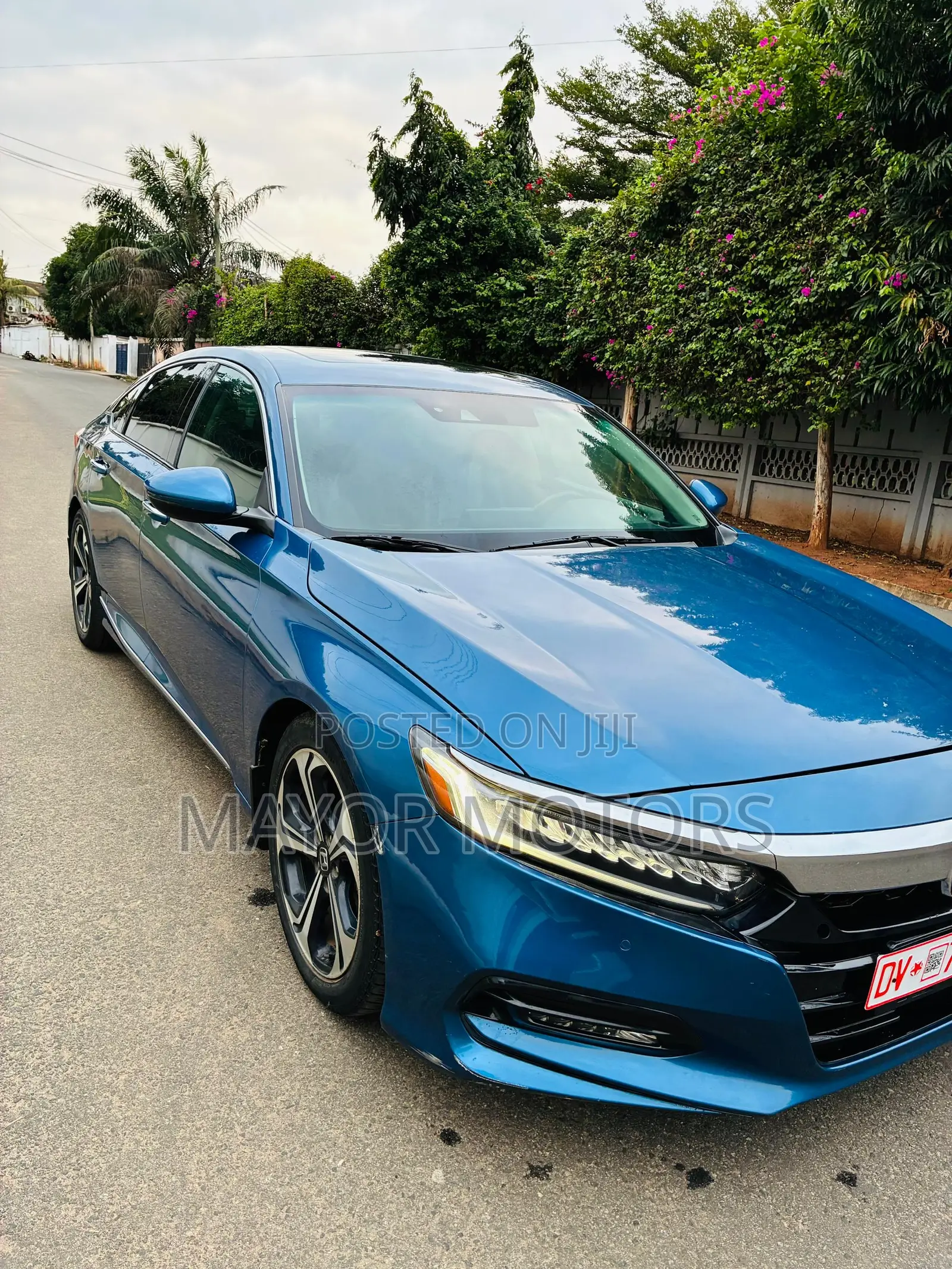 Honda Accord Touring 2018 Blue