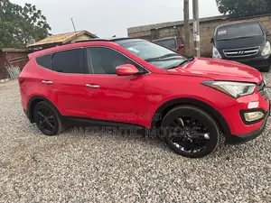 Hyundai Santa Fe Limited AWD 2017 Red