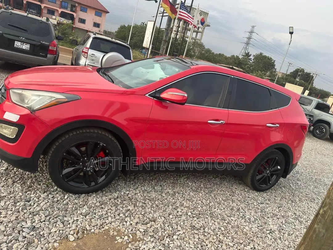 Hyundai Santa Fe Limited AWD 2017 Red