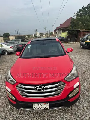 Hyundai Santa Fe Limited AWD 2017 Red