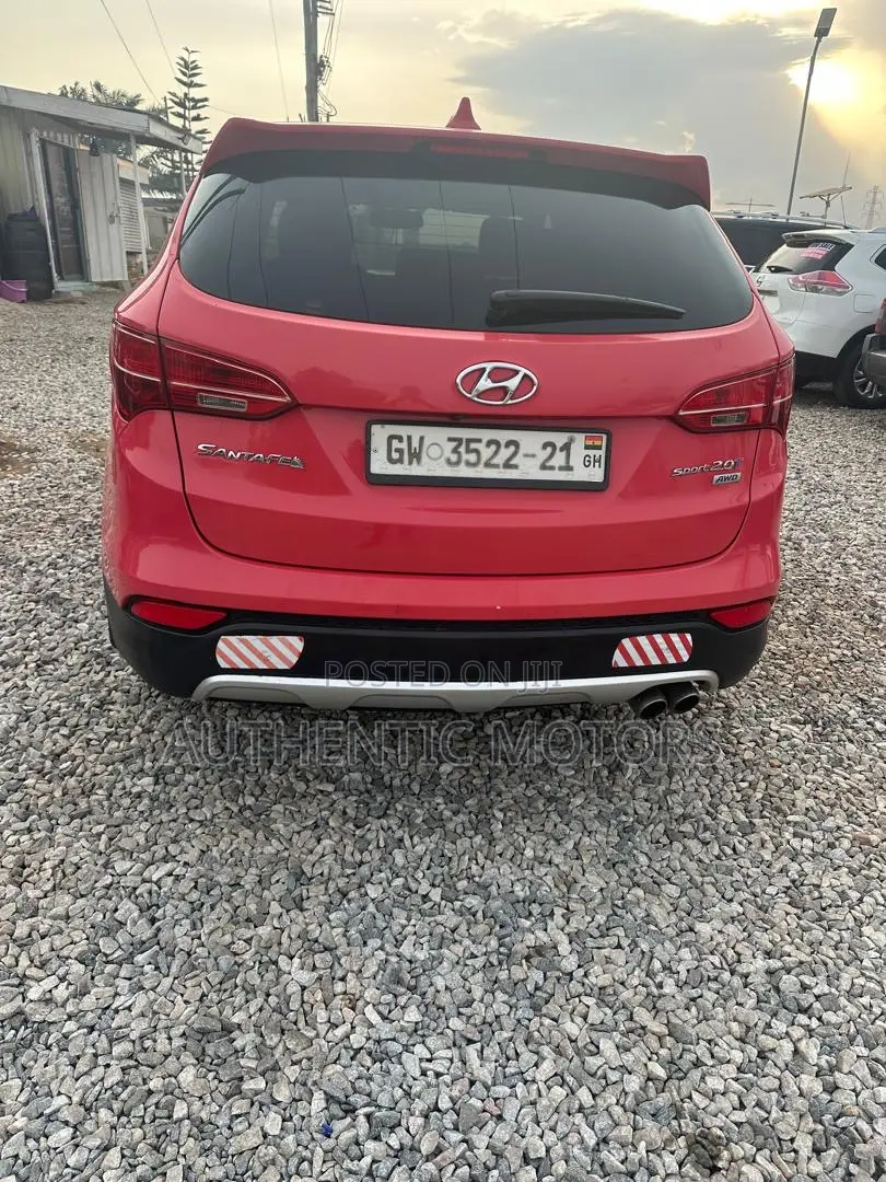 Hyundai Santa Fe Limited AWD 2017 Red