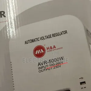 H a Wall Mount Avr Automatic Stabilizer 5000w