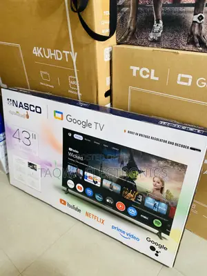 Featuring Slim Nasco 43 Inches Smart Google Tv