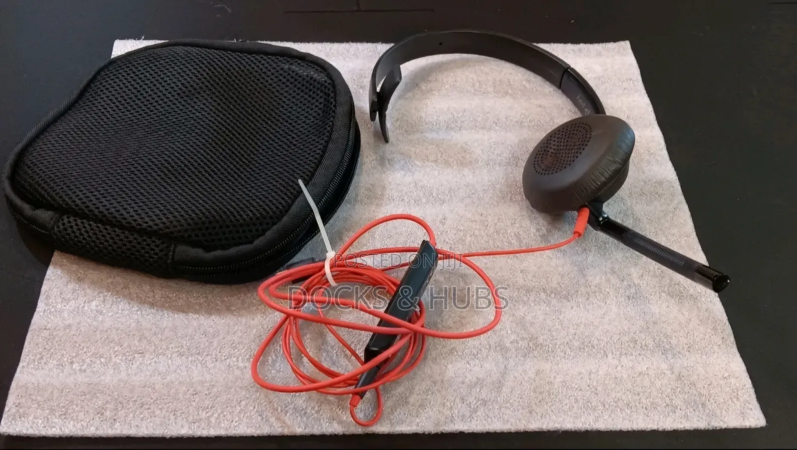 Poly Blackwire 5200 Series C5210t Usb Monoaural Headset - Black