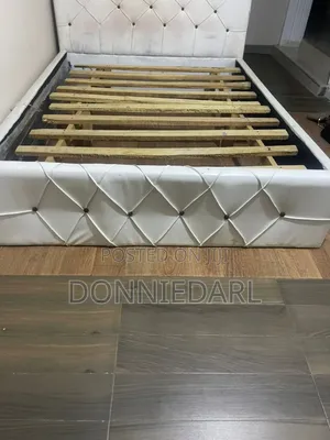Leather Double Bed Frame