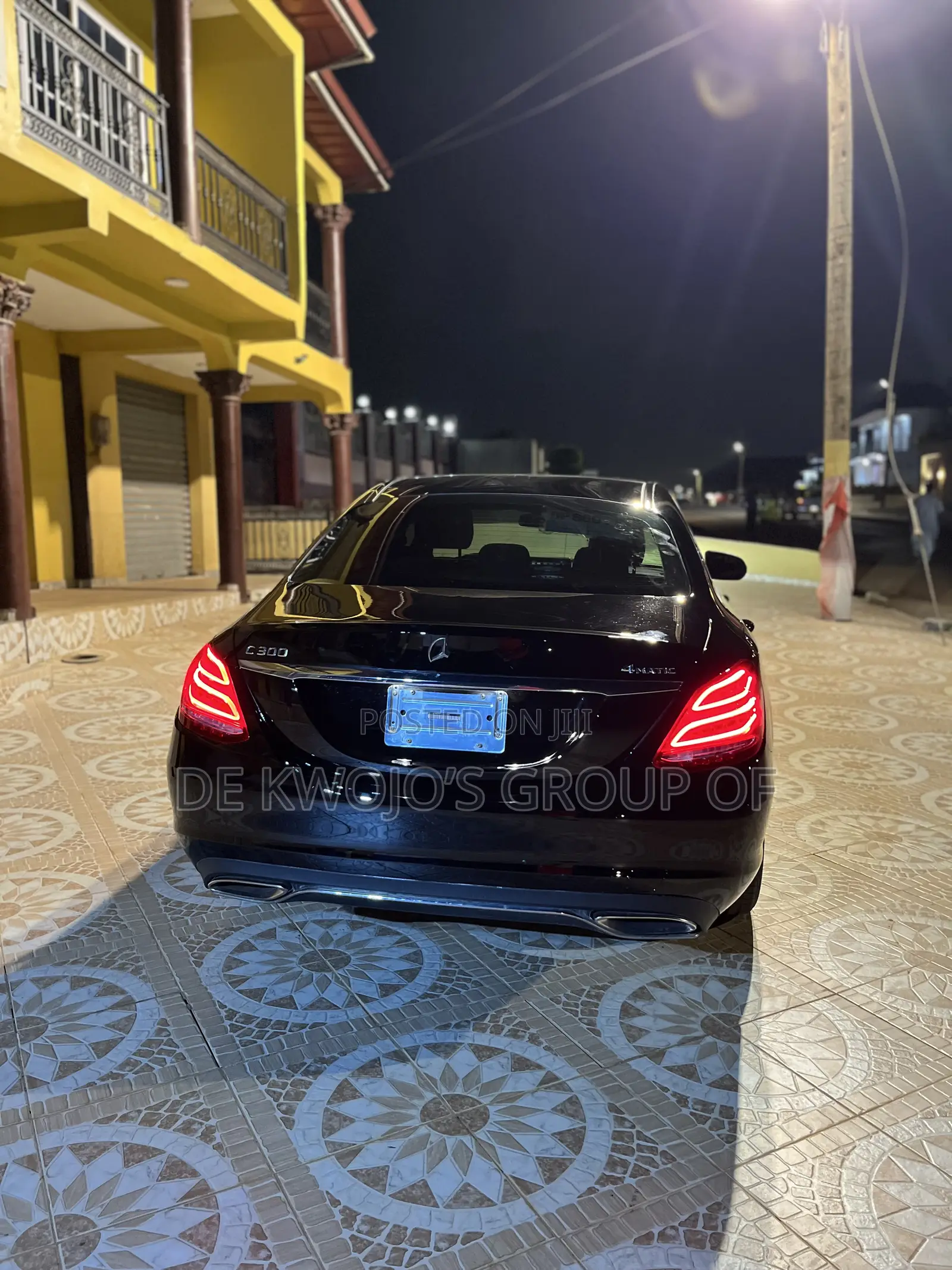 Mercedes-Benz C300 2015 Black